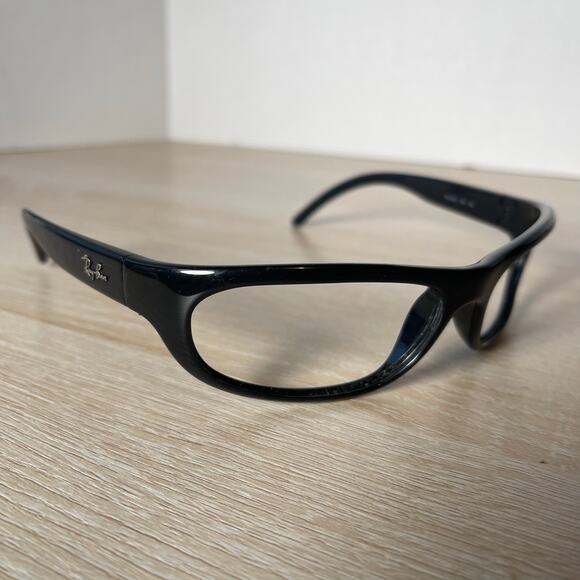 Ray-Ban RB4033 601 Sunglasses Predator Series FRAMES ONLY Black 3N Made in Italy - Picture 1 of 8